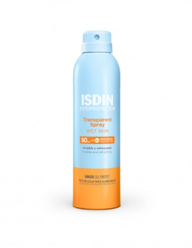 Isdin Fotoprotector Transparent Spray Wet Skin...