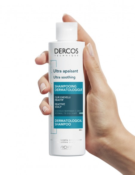 Vichy Dercos Technique Champú Ultra Calmante Cabello Normal a Graso 200 ml