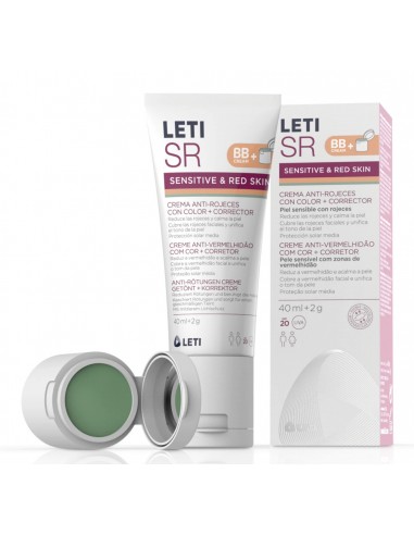 LetiSR Crema Anti-Rojeces con Color 40 ml +...