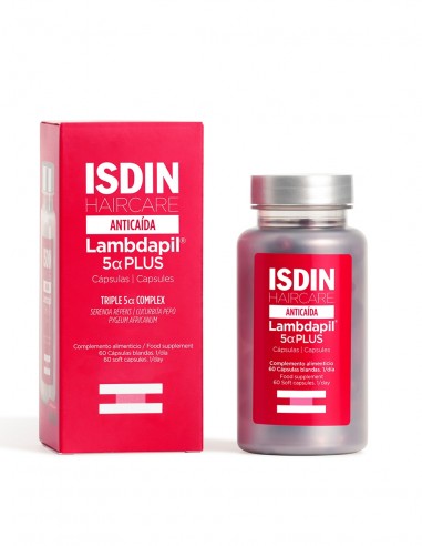 Isdin Lambdapil Anti-Caída 5α Plus 60 Cápsulas