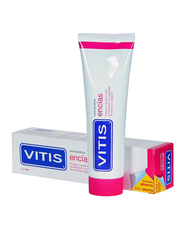 Vitis Encias Pasta Dentífrica 150 ml (15% gratis)