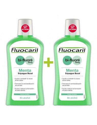 Fluocaril Bi-Fluoré Colutorio 2x500 ml