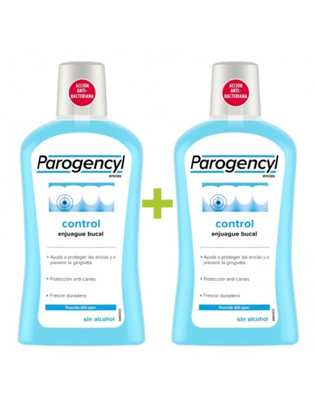 Parogencyl Encías Control Colutorio 2x500 ml