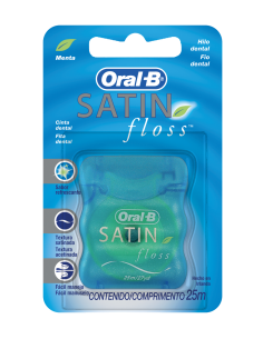 Oral-B Satin Tape Cinta Dental Menta 25 metros
