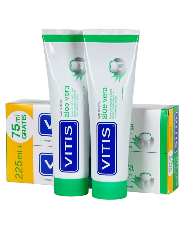 Vitis Aloe Vera Pasta Dentífrica Sabor Menta...