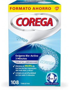 Corega Oxigeno Bio-Activo Tabletas Limpiadoras para...