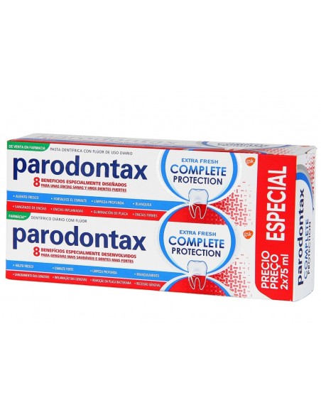 Parodontax Complete Protection Extra Fresh Pasta Dentífrica 2x75 ml