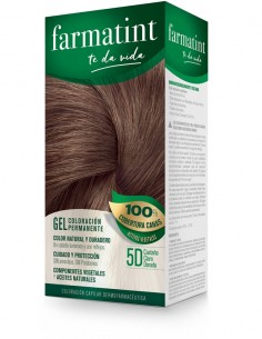 Farmatint Gel de Coloración Capilar Permanente 5D Castaño...