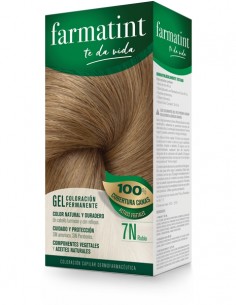 Farmatint Gel de Coloración Capilar Permanente 7N Rubio...