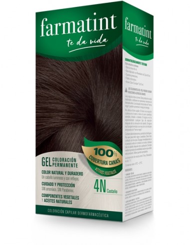 Farmatint Gel de Coloración Capilar Permanente...