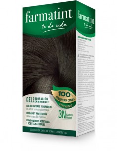 Farmatint Gel de Coloración Capilar Permanente 3N Castaño...