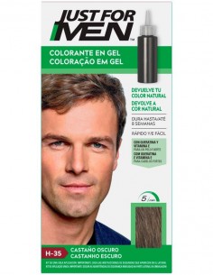Just For Men Colorante en Champú  H-35 Castaño Oscuro