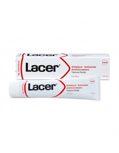 Lacer Gel Dentífrico Antiplaca Anticaries...