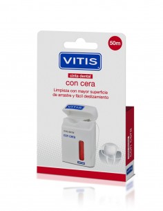 Vitis Cinta Dental con Cera 50 m