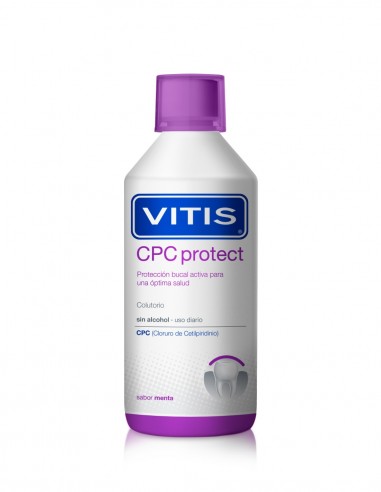 Vitis CPC Protect Colutorio Sabor Menta 500 ml