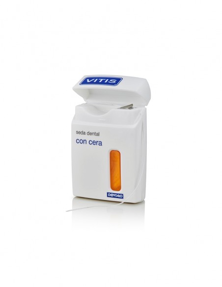 Vitis Seda Dental con Cera 50 m
