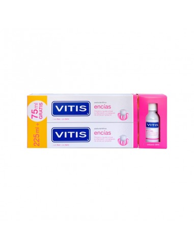 Vitis Encías Pasta Dentífrica 2x150 ml (75 ml...