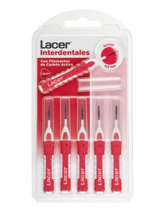 Lacer Cepillo Interdental Recto Active 0.6 mm 6 unidades