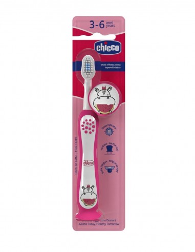 Chicco Cepillo Dental Color Rosa 3-6 años