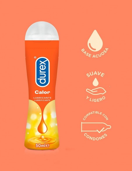 Durex Lubricante Calor 50 ml