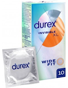 Durex Preservativo Invisible XL 10 unidades