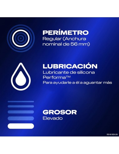 Durex Preservativo Mutual Climax Regular Fit 12...