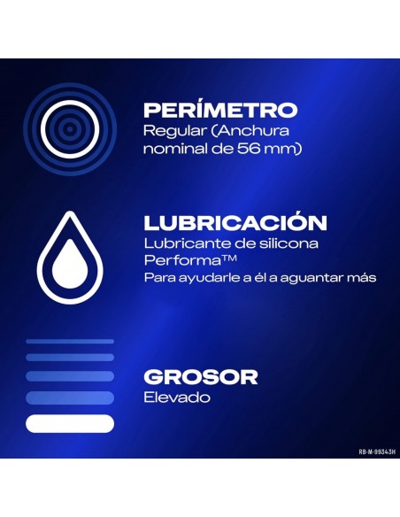 Durex Preservativo Mutual Climax Regular Fit 12 unidades