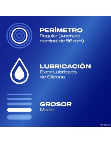 Durex Preservativo Natural Regular Fit 12 unidades