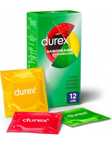 Durex Preservativo Saboréame Regular Fit 12 unidades