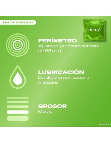 Durex Preservativo Saboréame Regular Fit 12...