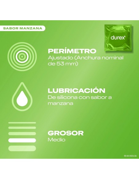 Durex Preservativo Saboréame Regular Fit 12 unidades