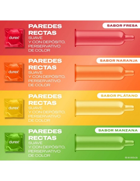 Durex Preservativo Saboréame Regular Fit 12 unidades