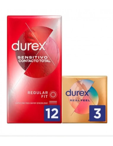 Durex Preservativo Sensitivo Contacto Total...