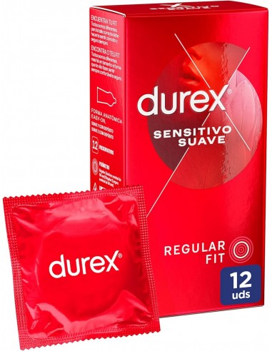 Durex Preservativo Sensitivo Suave Regular Fit...