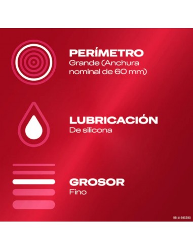 Durex Preservativo Sensitivo XL 10 unidades