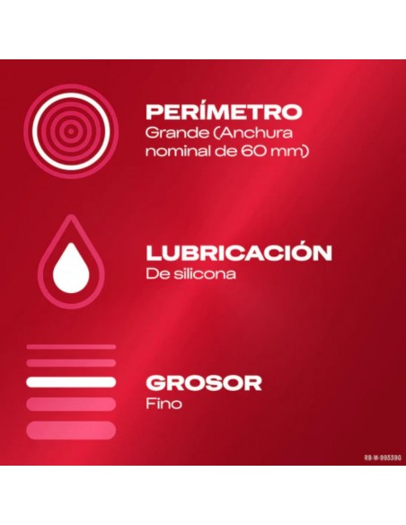 Durex Preservativo Sensitivo XL 10 unidades