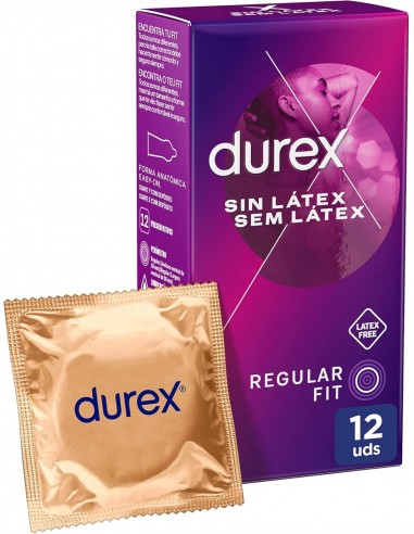 Durex Preservativo Sin Latex Regular Fit 12...