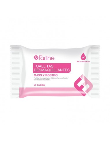 Farline Toallitas Desmaquillantes 20 Unidades