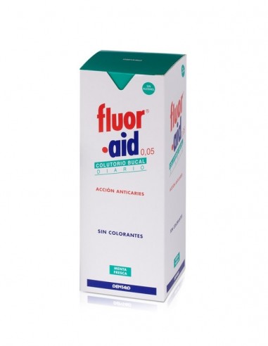 Flúor Aid 0,05 Colutorio Bucal con Flúor Sabor...