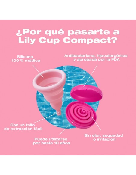 Intimina Lily Cup Compact Copa Menstrual Plegable Talla A