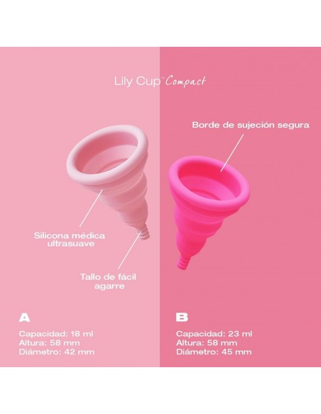 Intimina Lily Cup Compact Copa Menstrual Plegable Talla A
