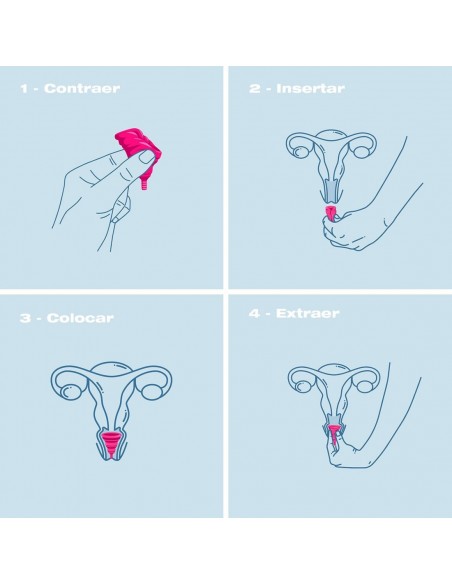 Intimina Lily Cup Compact Copa Menstrual Plegable Talla B