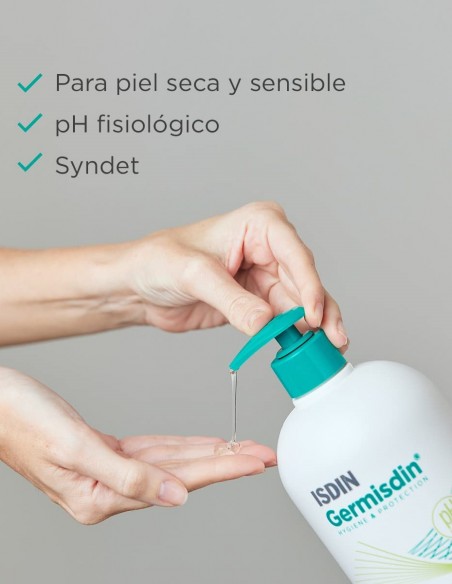 Isdin Germisdin Gel de Baño Syndet Piel Seca 1000 ml