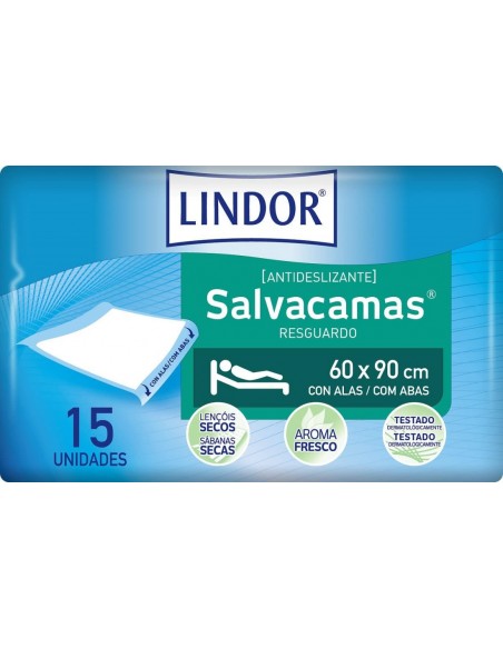 Lindor Salvacamas con Alas 60x90 cm 15 unidades