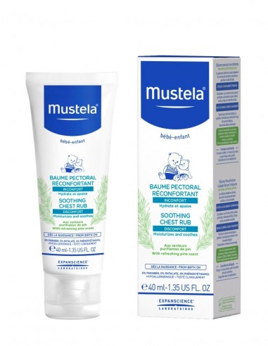 Mustela Baume Bálsamo Pectoral Reconfortante 40 ml
