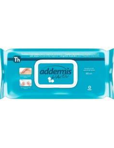 Addermis Biactiv Toallitas Húmedas Higiene Corporal 60 Uds