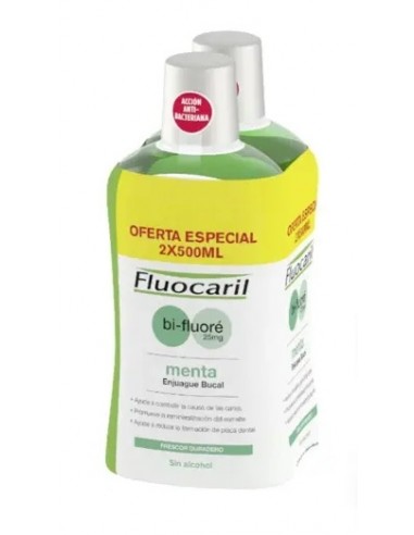 Fluocaril Bi-Fluoré Colutorio 2x500 ml