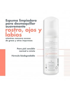 Avène Espuma Limpiadora Matificante Piel Sensible Normal... 2