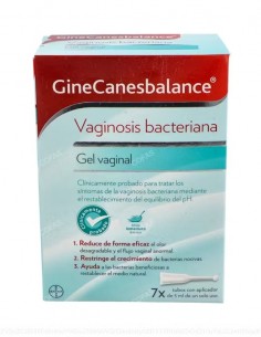Bayer GineCanesbalance Gel Vaginal 7 tubos de 5 ml con...