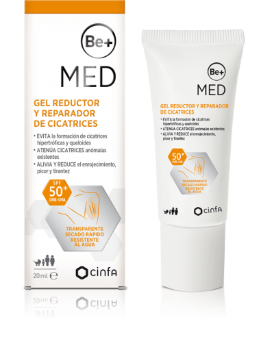 Be+ MED Gel Transparente Reductor y Reparador...